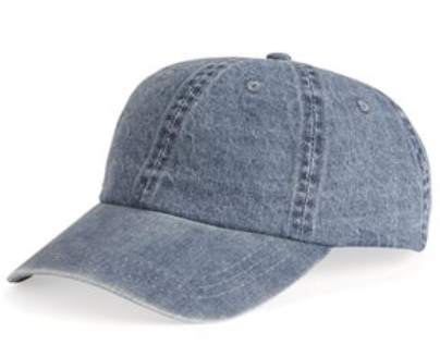 Washed Denim Cap 7610 Mega Cap